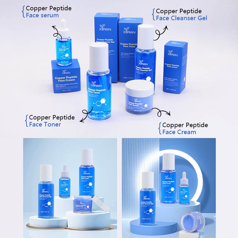 Elevate your skincare regimen with the Copper Peptide Skincare Set